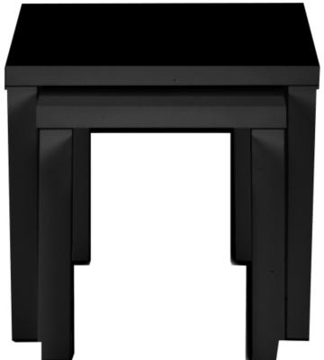 Chess Nest Of Tables - Black, Black DEC7706B