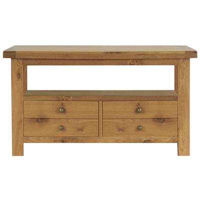 Storage Coffee Table - Natural Oak,