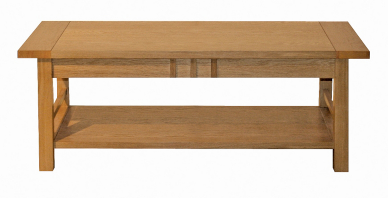 Rene Coffee Table - Veneer Oaks, Veneer Oaks