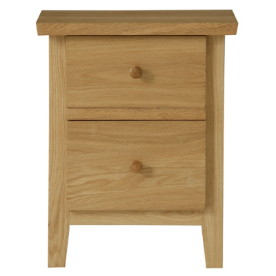 Bedside Cabinet - Veneer Oaks, Veneer Oaks