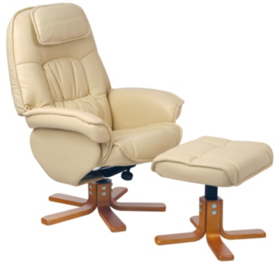 Alicante Swivel Recliner a9b Cream