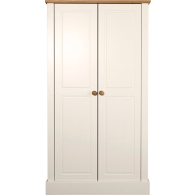 Wardrobe - 2 Door, White 23810150