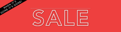 Sale - Up to 1/2 price