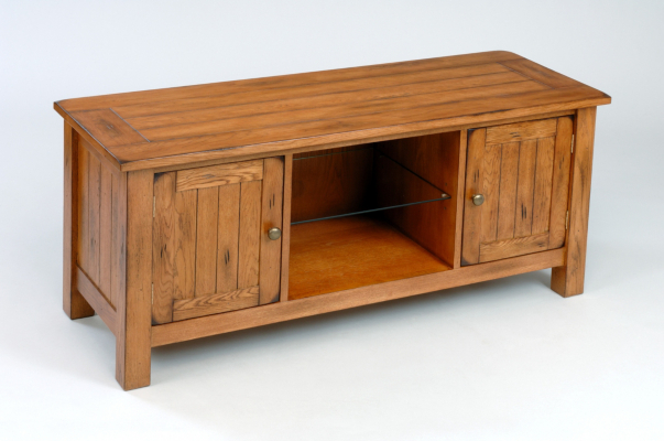 Devon TV Unit - Medium Oak, Medium Oak 5751
