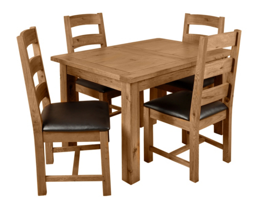 Cambridge Extending Dining Table - Medium Oak,