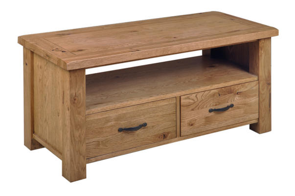 Cambridge TV Unit - Medium Oak, Medium Oak 5285