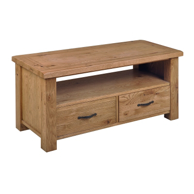 TV Unit - Medium Oak, Medium Oak 5285