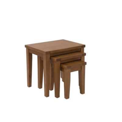 Nest of Tables - Medium Oak, Medium Oak