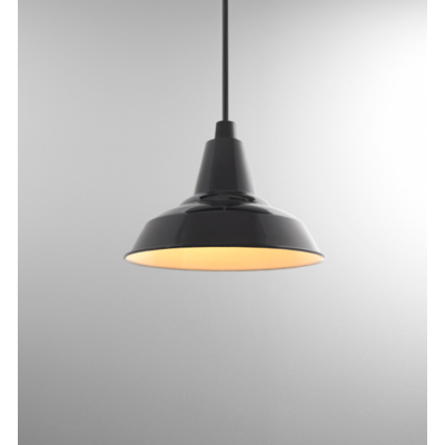 ASDA Metal Spun Pendant - Black