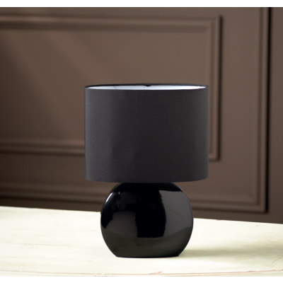 Minstrel Table Lamp - Black, Black AS3343-BK
