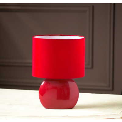 Minstrel Table Lamp - Red, Red AS3343-RD