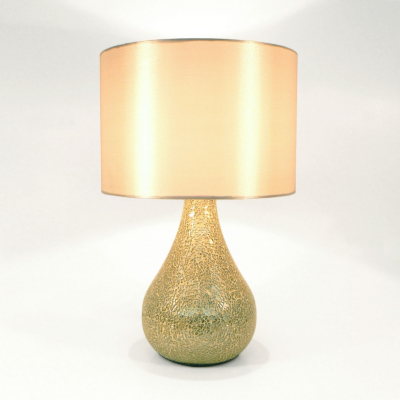 Mosaic Table Lamp - Champagne, Champagne