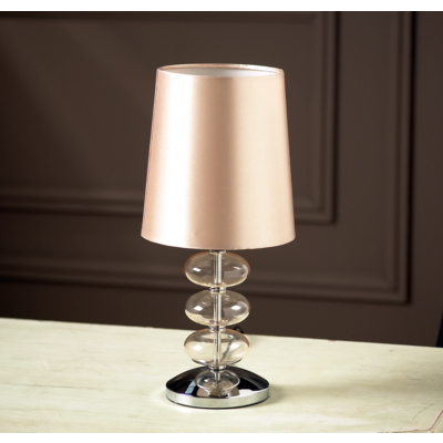3 Ball Glass Table Lamp - Champagne,