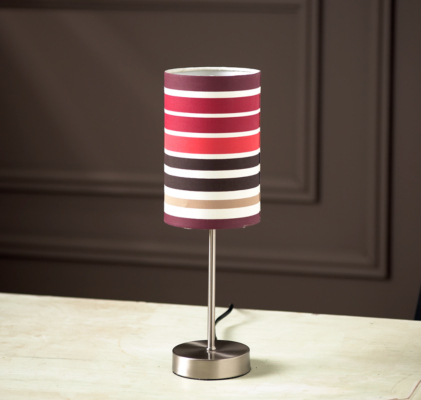 ASDA Touch Table Lamp with Ripple Light Shade -