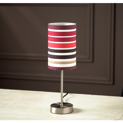Touch Table Lamp with Ripple Light Shade -