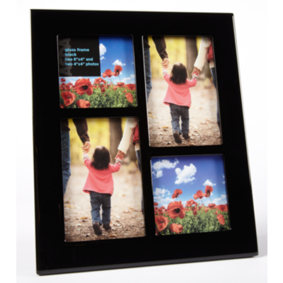 ASDA Black Gloss Multiframe, Black