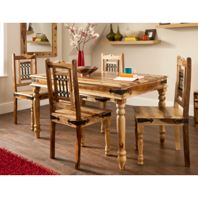 ASDA Mau 1.35m Dining Table and 4 Chairs `JSDT and JC