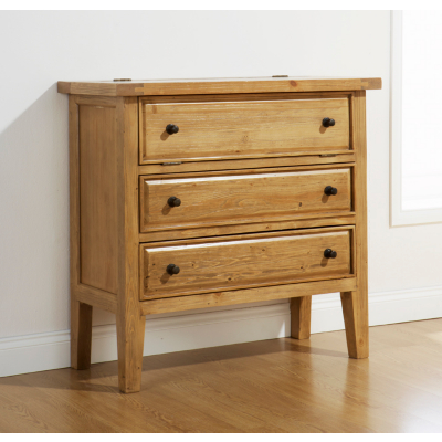 Portofino 3 Drawer Chest with Dressing Table Top