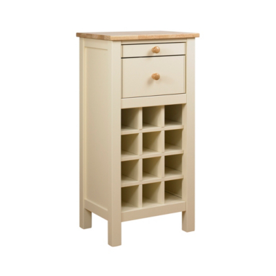 ASDA Ayr Wine Rack, Natural and Ivory 19234