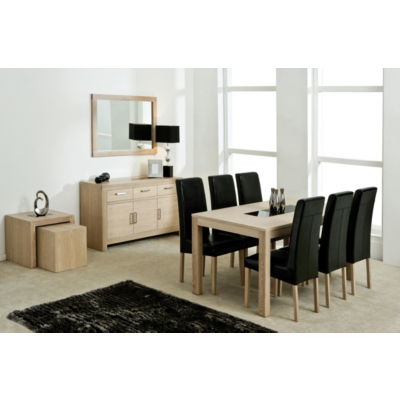 ASDA Stockholm Dining Table and 6 Chairs `STC 6570