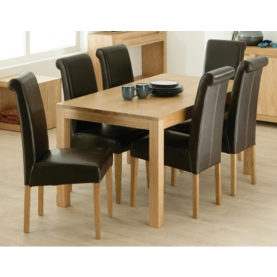 ASDA Studio Large Dining Table and 6 Chairs `STD 6000A