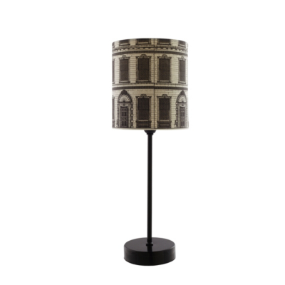 ASDA Georgian Houses Stick Table Lamp, Black