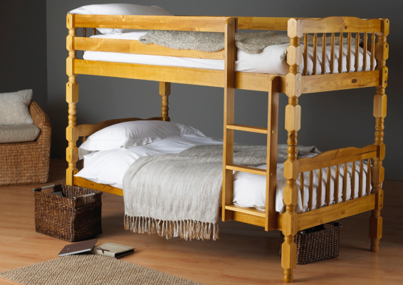 Hyder Dakota Bunk Bed with Mattresses BB2