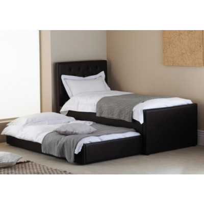 Marley Guest Bed with Mattress RIOGUESTBRWN