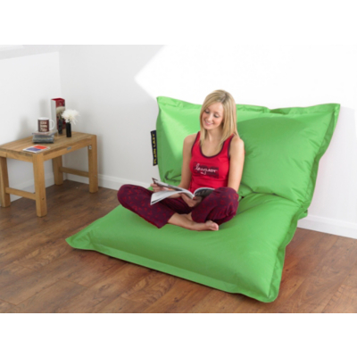 Bean Bag in Bright Green, Green