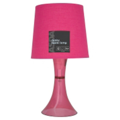 ASDA Funky Table Lamp - Pink, Pink TPA119A-RB