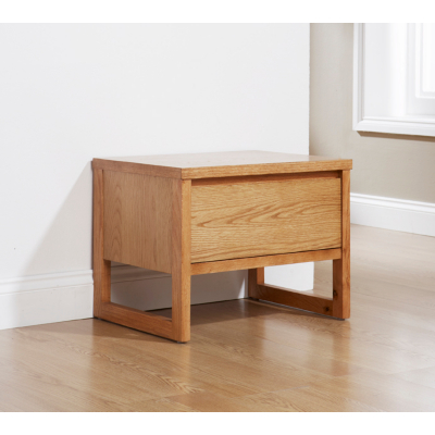 Oslo Bedside Cabinet in Oak 19074