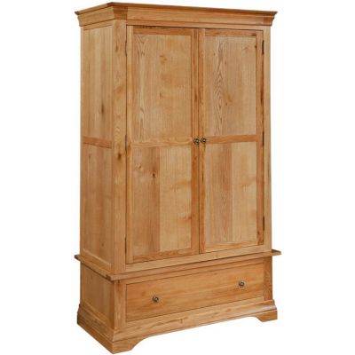 Constance Oak 2 Door Wardrobe DF04137