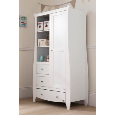 Lucas Wardrobe - White, White `506