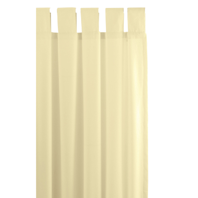 ASDA Tab Top Curtains - Cream, 66 x 72in, Cream