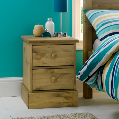 ASDA Ashford Bedside Cabinet, Pine 23800228