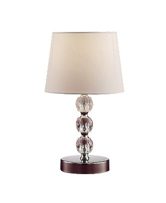 ASDA Crystal Ball Table Lamp - Small, Chrome