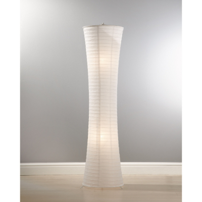 Paper Floor Lamp - White, White FM2995B-A