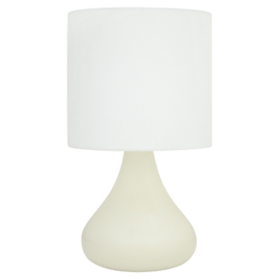 ASDA Ceramic Table Lamp - Cream, Cream TZ807-CR