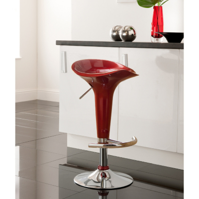 Matrix Bar Stool - Red