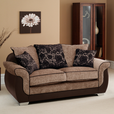 Brown Leather Living Room Furniture