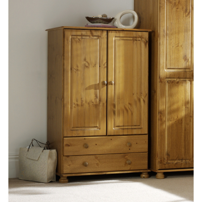 ASDA Hampton Pine 2 Door Wardrobe with 2 Drawers,