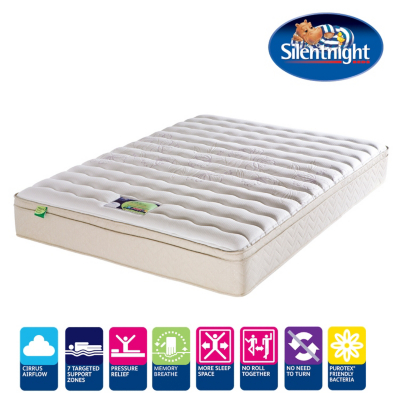 Memory Foam Beds Good  on Silentnight Miracoil 7 Mattress With Memory Foam   Double  1 Review