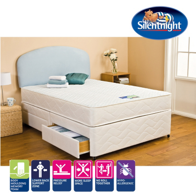 Miracoil3 Memory Foam King Divan No