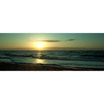 ASDA Blue Seascape Printed Canvas, Blue 002019