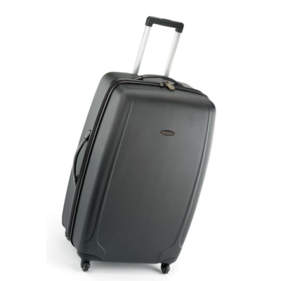 Antler Duolite Luggage on Cortona 4 Wheel Rollercase Medium Black Revelation By Antler