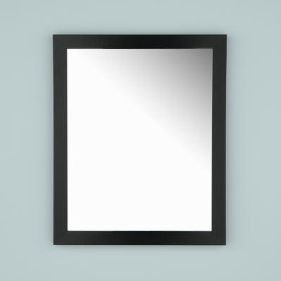 ASDA Black Mirror 58x47cm