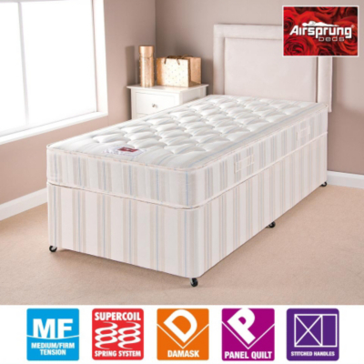 Airsprung Ortho Divan - Single No Storage,