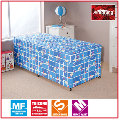 Airsprung Kids Anti-Dust mite Quilted Divan -