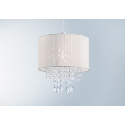 ASDA Voile Pendant Light Shade - Cream