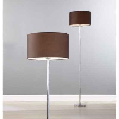 ASDA Basic Floor Lamp - Chocolate, Brown AS2897-CH